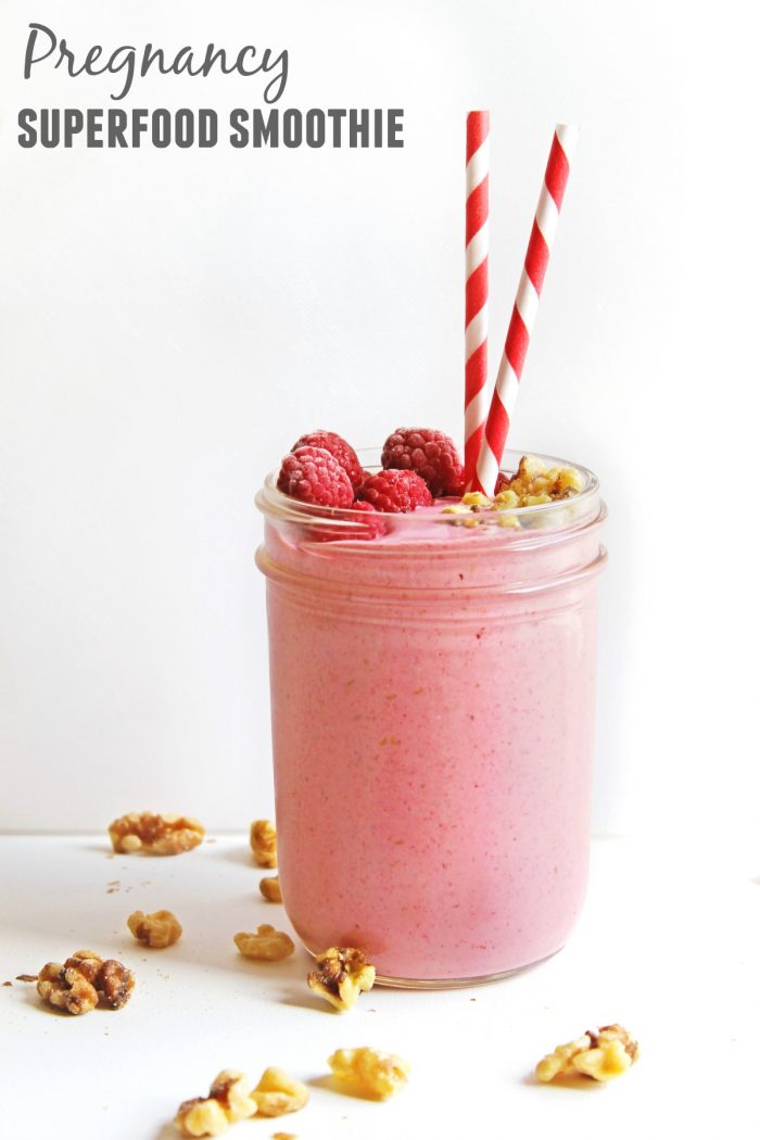 Pregnancy superfood smoothie | Rhubarbarians