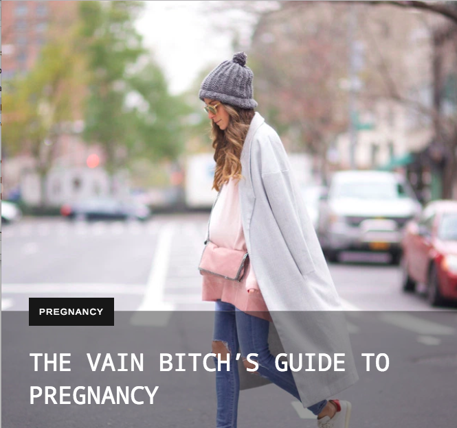 THE VAIN BITCH’S GUIDE TO PREGNANCY – THE REBEL MAMA