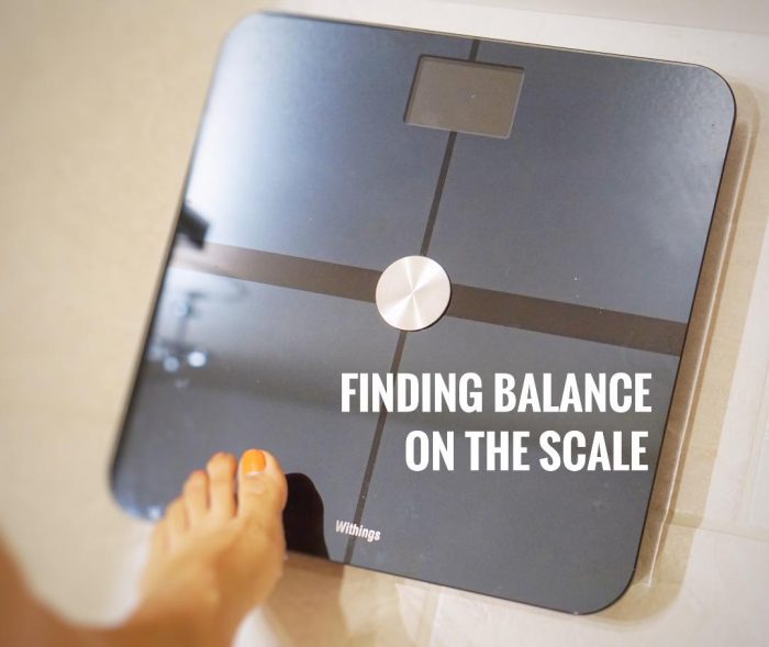 Finding Balance on the Scale