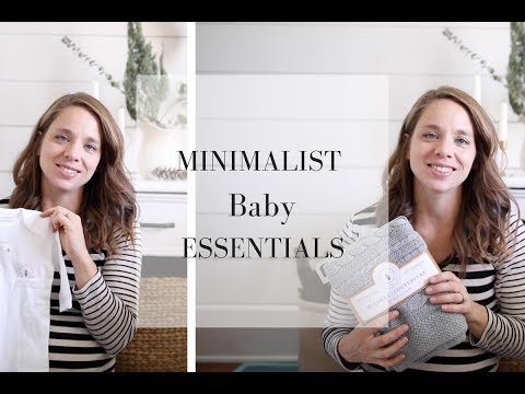 Minimalist Baby Essentials- Baby Checklist – YouTube