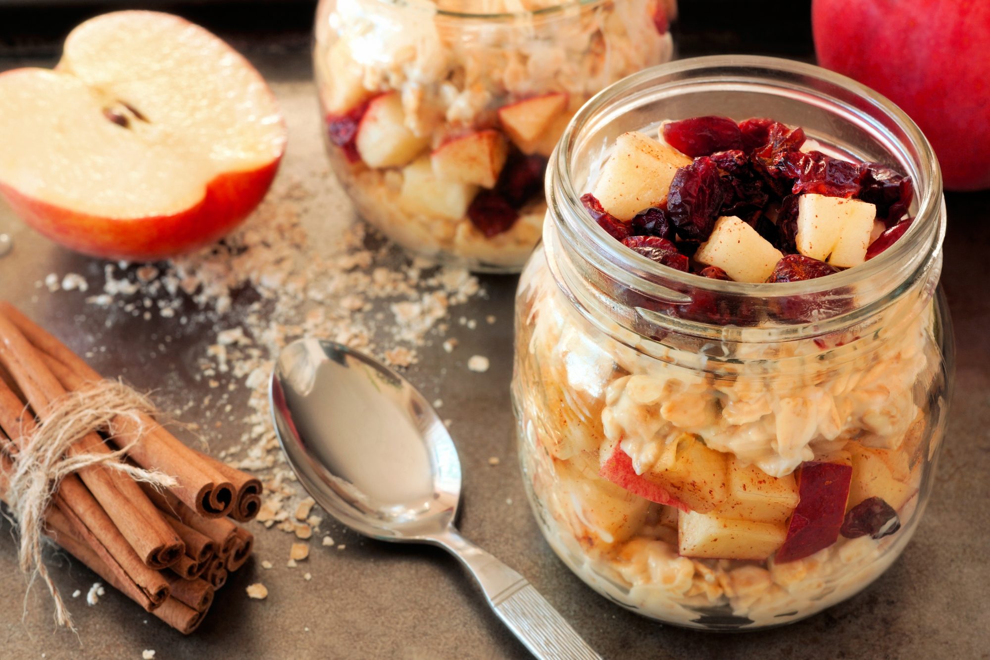 Apple Pie Overnight Oats recipe